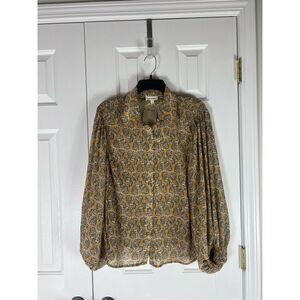 NWT ee some Womens Blouse Size M
